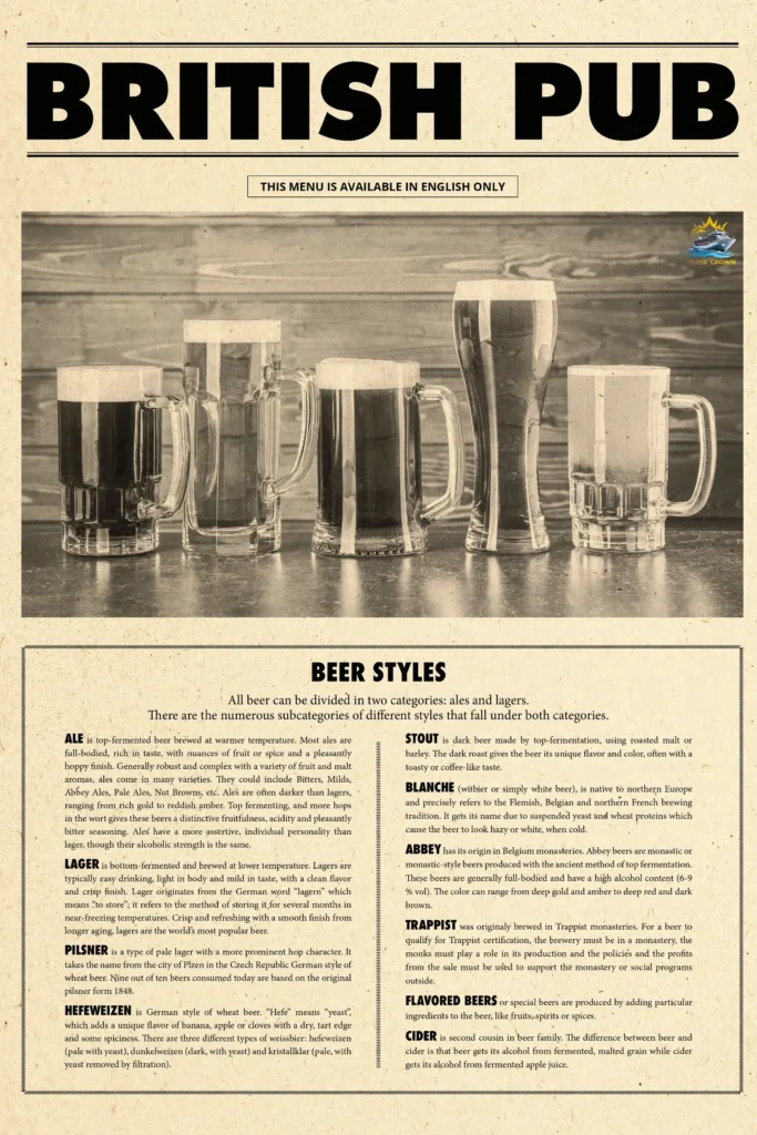 msc drinks menu 2025
MSC Masters of the Sea Menu
