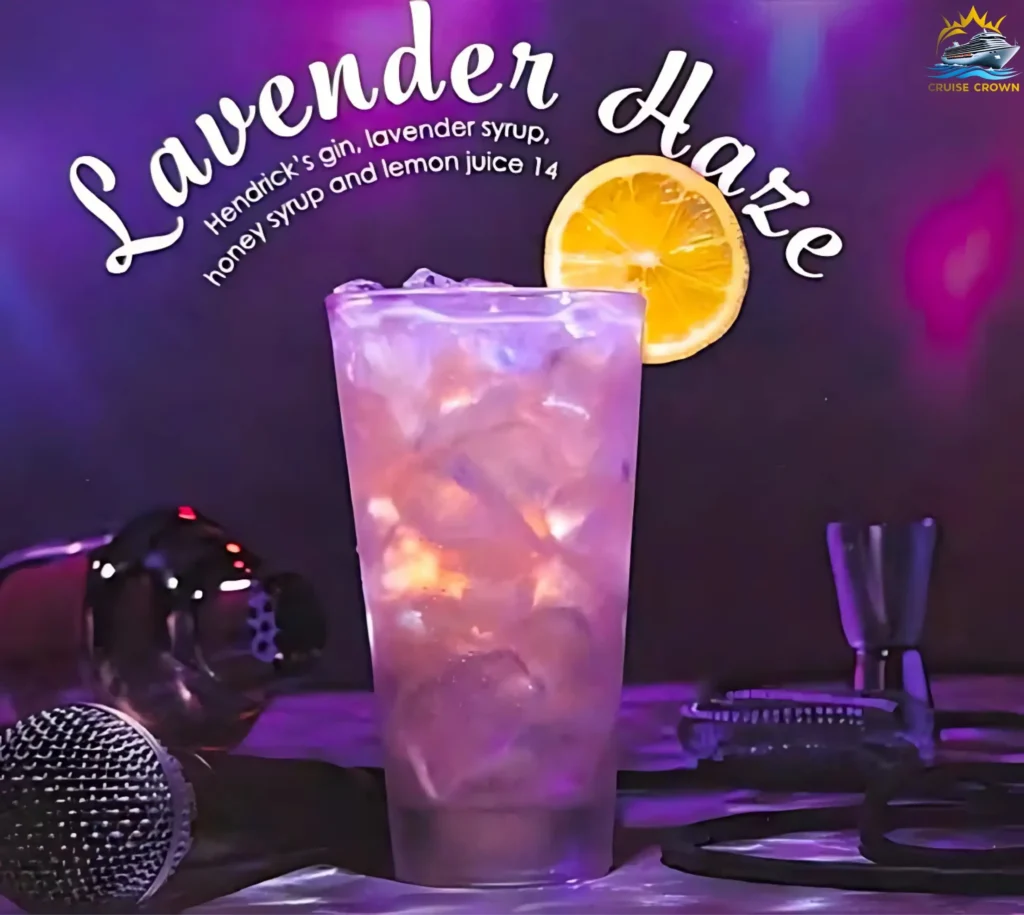 Royal Caribbean Spotlight Karaoke menu
Star of the Seas Bar Menus