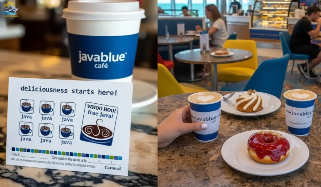 Carnival JavaBlue Café Menus for 2025 