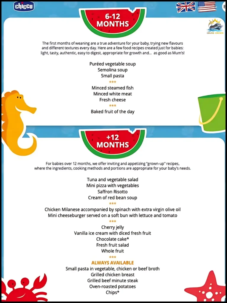 msc kids menu
msc cruise menu 2025