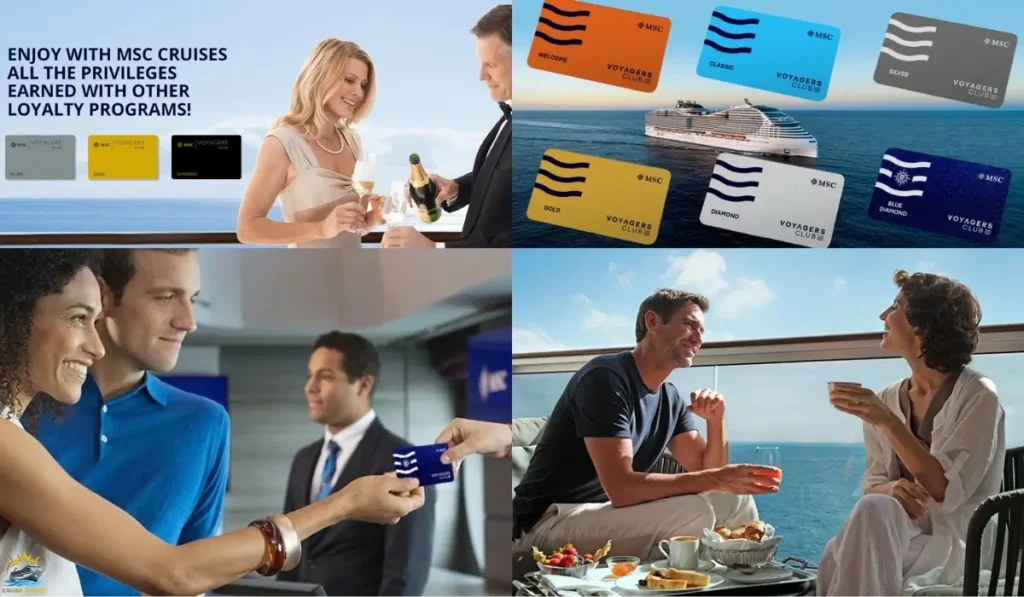 MSC Voyagers Club Levels
MSC Voyagers Club Benefits