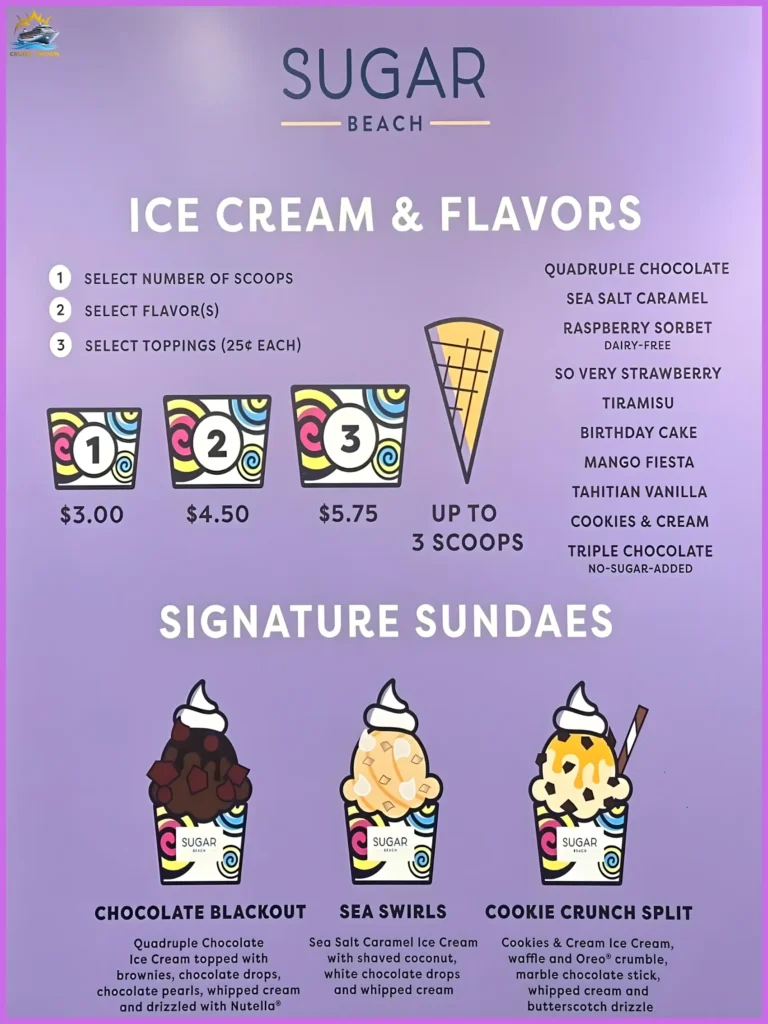 Café Promenade Royal Caribbean Menu